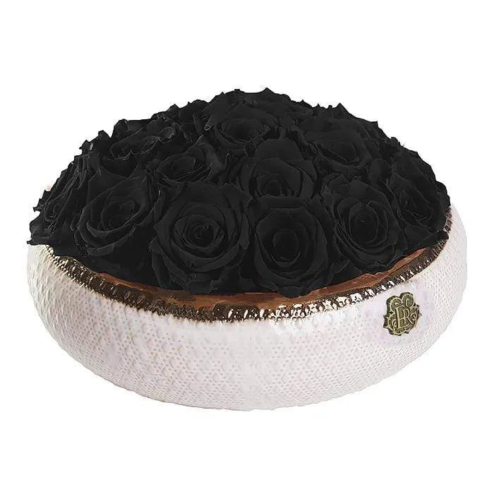 Eternal Roses® Centerpiece Medium / Midnight Soho CLASSIC Eternal Roses Arrangement