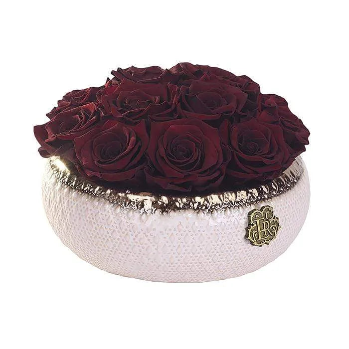 Eternal Roses® Centerpiece Small / Wineberry Soho CLASSIC Eternal Roses Arrangement