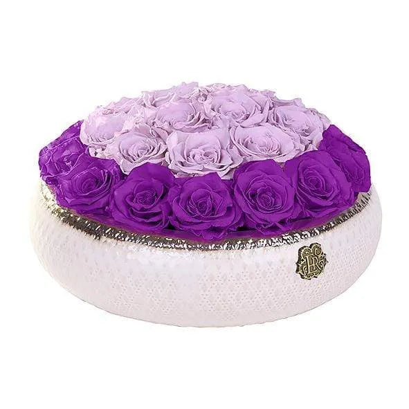 Eternal Roses® Centerpiece Medium / Mystic Orchid Soho CLASSIC Eternal Roses Arrangement