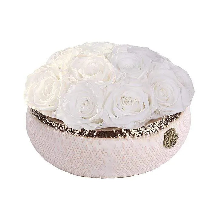 Eternal Roses® Centerpiece Small / Frost Soho CLASSIC Eternal Roses Arrangement