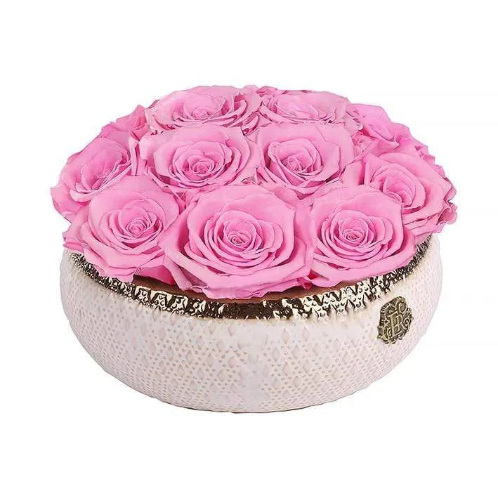 Eternal Roses® Centerpiece Small / Primrose Soho CLASSIC Eternal Roses Arrangement