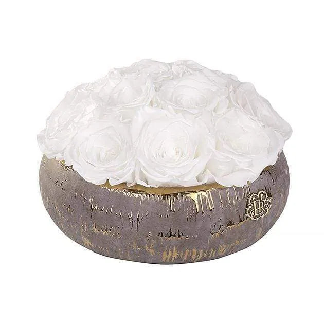 Eternal Roses® Centerpiece Small / Frost Tiffany Centerpiece Eternal Roses Arrangement
