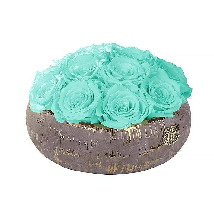 Eternal Roses® Centerpiece Small / Tiffany Blue Tiffany Centerpiece Eternal Roses Arrangement