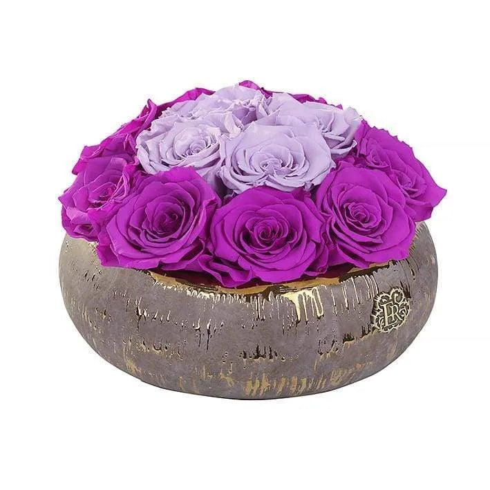 Eternal Roses® Centerpiece Small / Mystic Orchid Tiffany Centerpiece Eternal Roses Arrangement