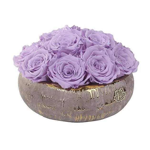 Eternal Roses® Centerpiece Small / Lilac Tiffany Centerpiece Eternal Roses Arrangement