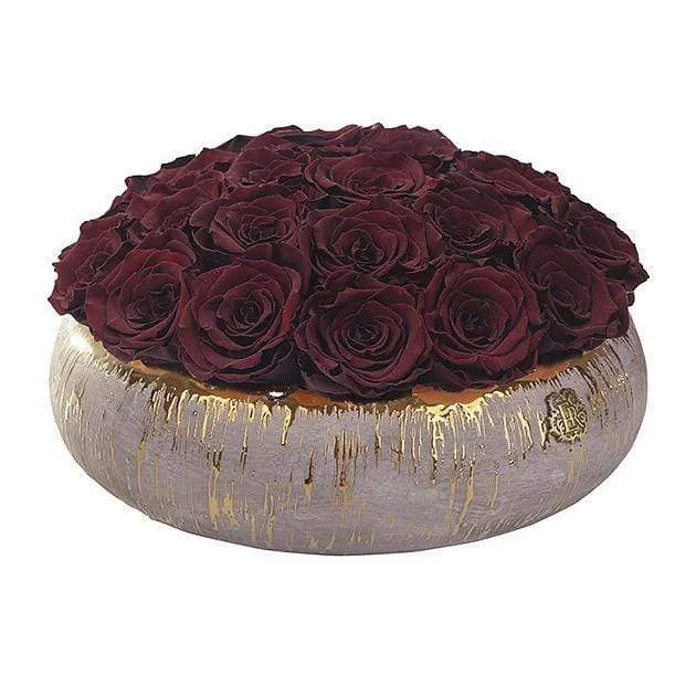 Eternal Roses® Centerpiece Medium / Wineberry Tiffany Centerpiece Eternal Roses Arrangement