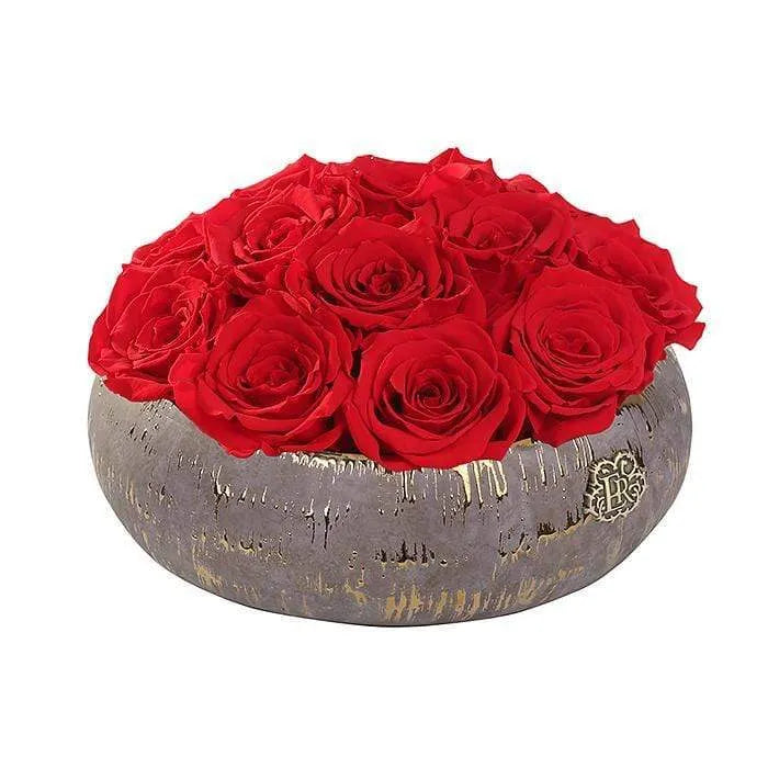 Eternal Roses® Centerpiece Small / Scarlet Tiffany Centerpiece Eternal Roses Arrangement