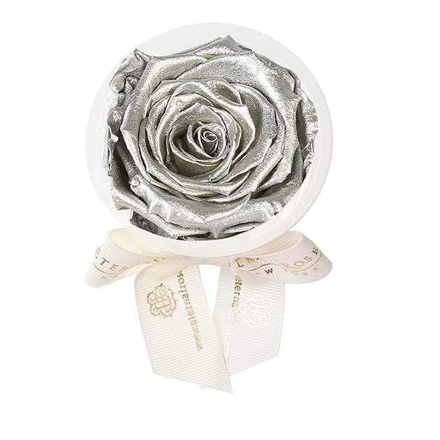 Eternal Roses® Silver Eternal Rose Party Favor