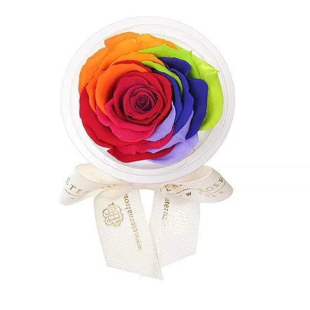 Eternal Roses® Rainbow Eternal Rose Party Favor