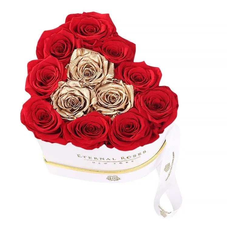 Eternal Roses® Gift Box White Chelsea Eternal Rose Gift Box Black in Be Mine