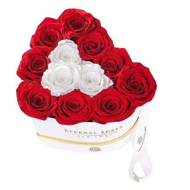 Chelsea Eternal Rose Gift Box | Heart Gift Box | Eternal Roses ...