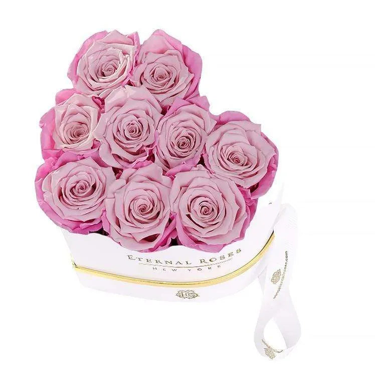 Chelsea Eternal Rose Gift Box | Heart Gift Box | Eternal Roses ...