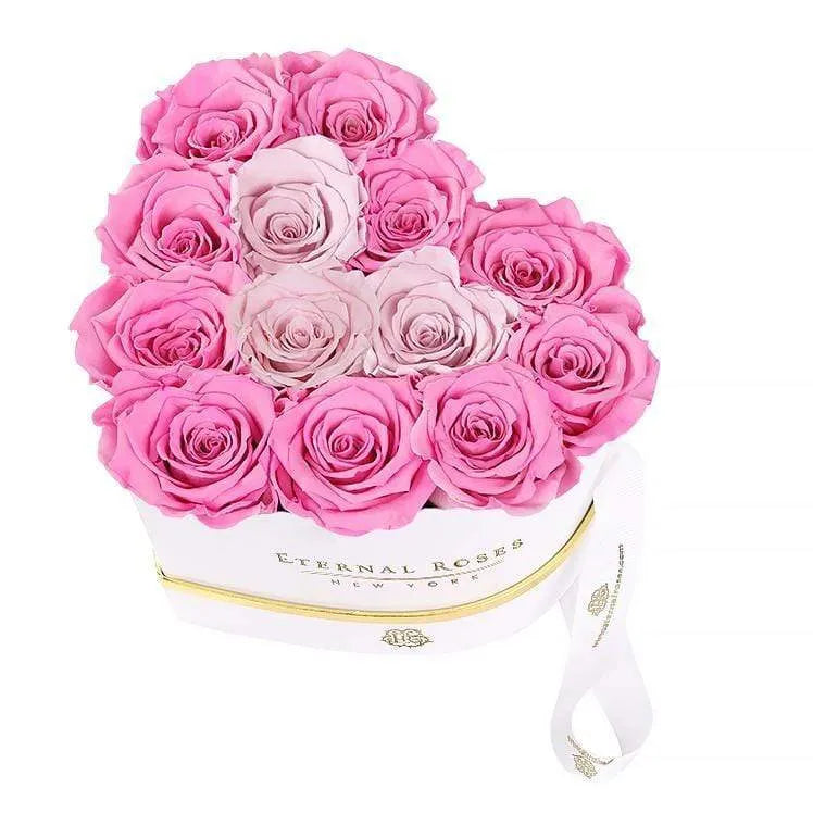 Chelsea Eternal Rose Gift Box | Heart Gift Box | Eternal Roses ...
