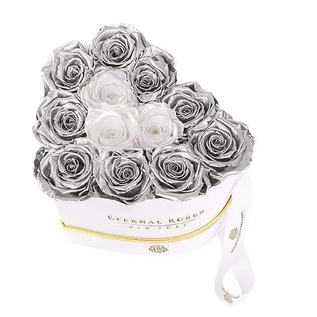 Chelsea Eternal Rose Gift Box | Heart Gift Box | Eternal Roses ...