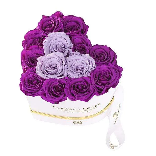 Chelsea Eternal Rose Gift Box | Heart Gift Box | Eternal Roses ...