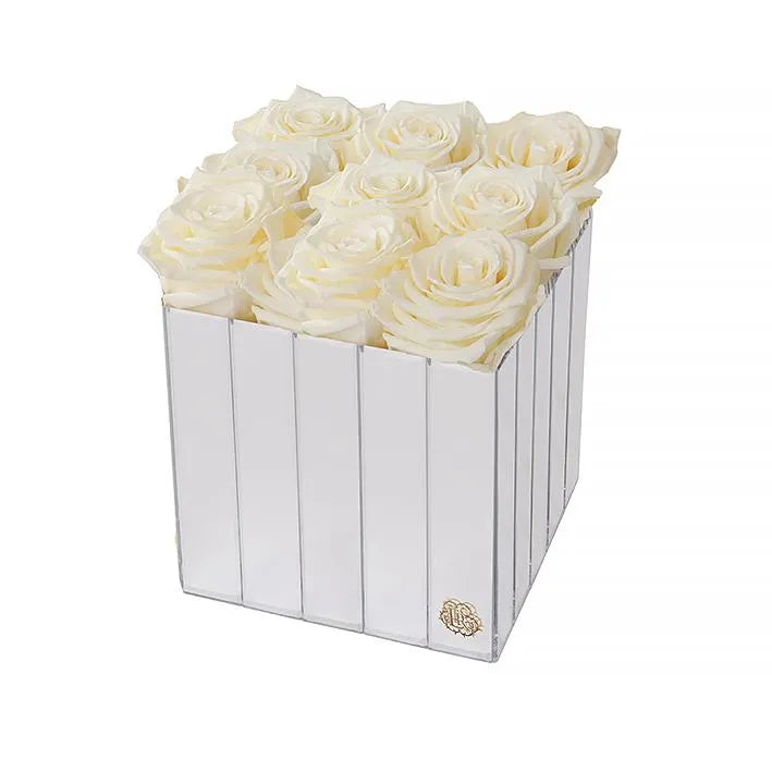 Eternal Roses® Gift Box Canary Copy of Lexington Small Forever Roses Gift Box