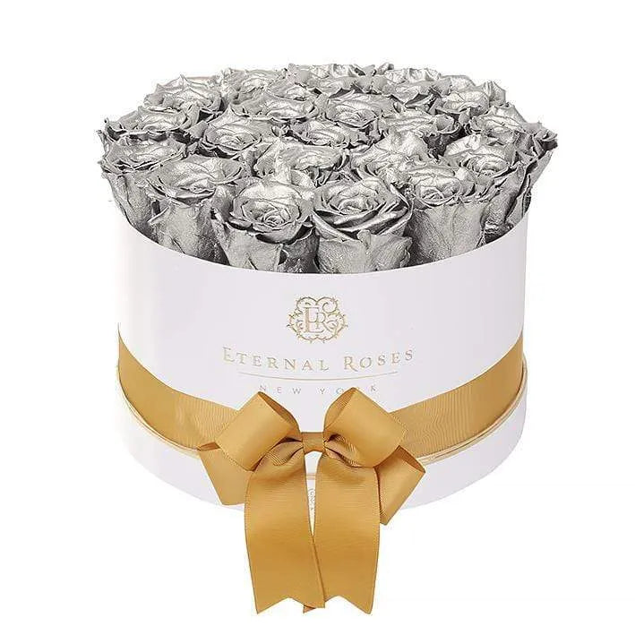 Eternal Roses® Gift Box White / Silver Empire Gift Box - Large