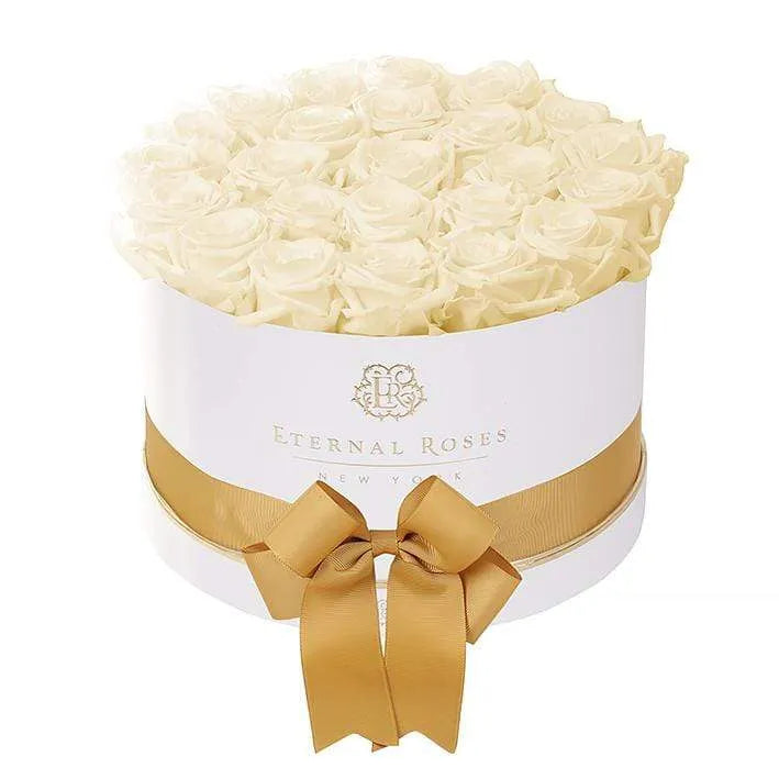 Eternal Roses® Gift Box White / Canary Empire Gift Box - Large