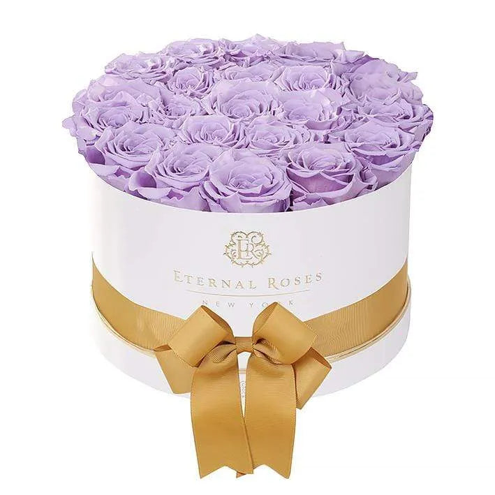 Eternal Roses® Gift Box White / Lilac Empire Gift Box - Large