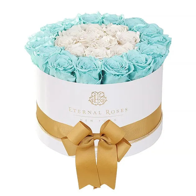 Eternal Roses® Gift Box White / Ocean Breeze Empire Gift Box - Large