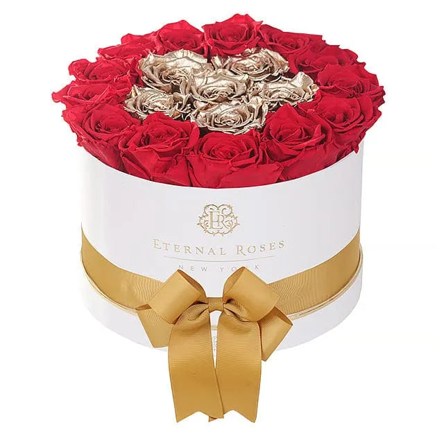 Eternal Roses® Gift Box White / Be Mine Empire Gift Box - Large