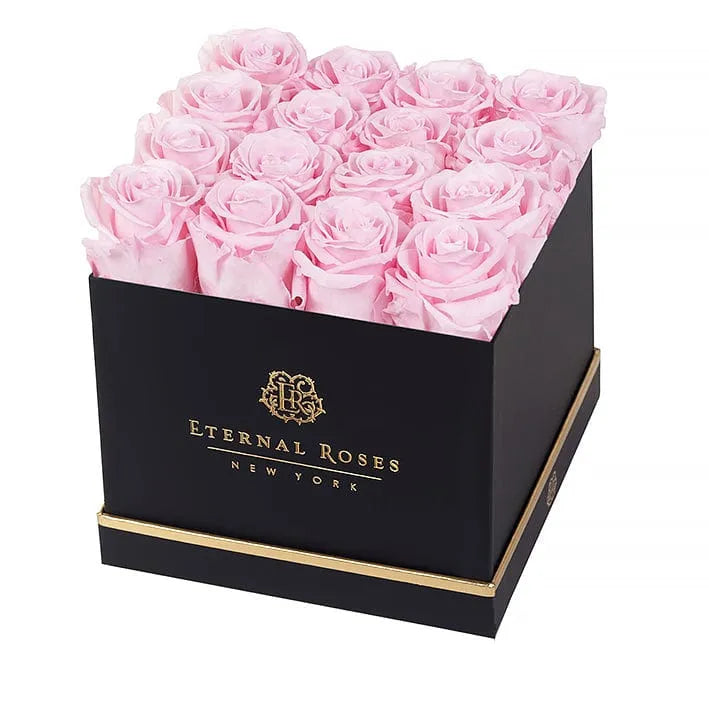 Eternal Roses® Gift Box Black / Pink Martini Lennox 16 Eternal Rose Gift Box - Best Gift for Birthday/Anniversary