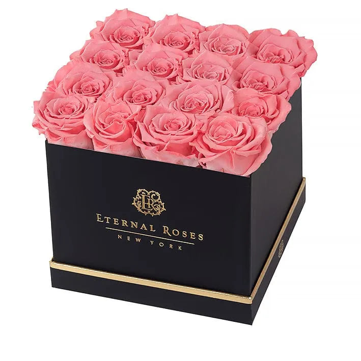 Eternal Roses® Gift Box Black / Amaryllis Lennox 16 Eternal Rose Gift Box - Best Gift for Birthday/Anniversary