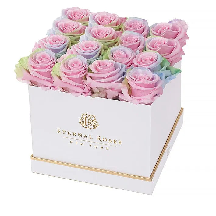 Eternal Roses® Gift Box White / Aurora Lennox 16 Eternal Rose Gift Box - Best Gift for Birthday/Anniversary