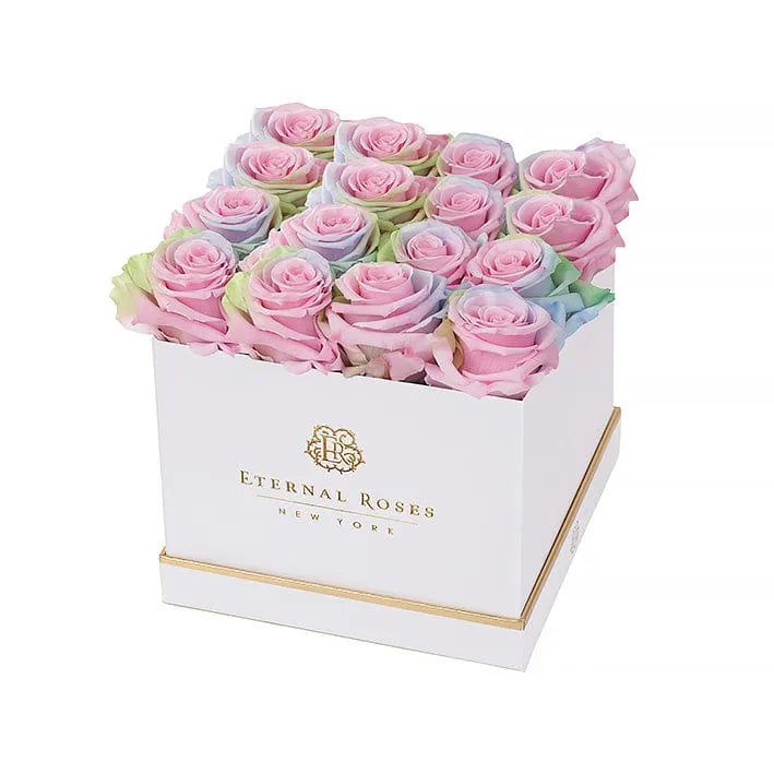 Eternal Roses Menu Buy Square Lennox Gift Box with Luxury Roses Online – Eternal Roses®