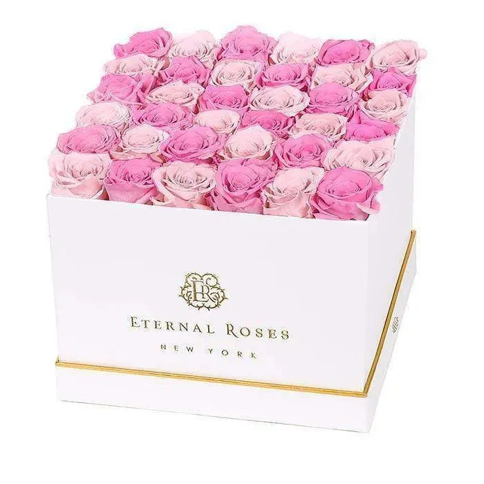 Eternal Roses® Gift Box White / Rose Soiree Lennox Grand Eternal Rose Gift Box - Best Gift for Birthday/Anniversary