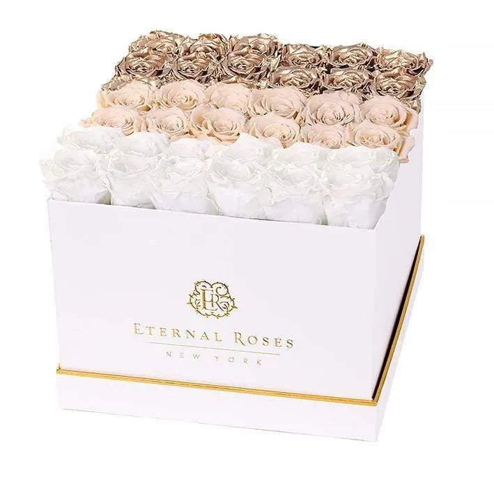 Eternal Roses® Gift Box Lennox Grand Lux Gift Box in Ombre