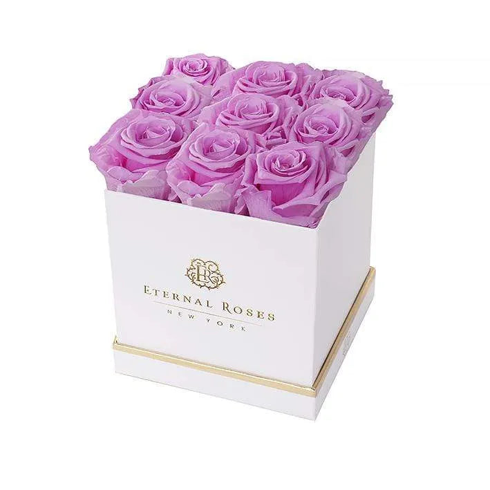 Eternal Roses® Gift Box White / Iris Lennox Large Eternal Rose Gift Box