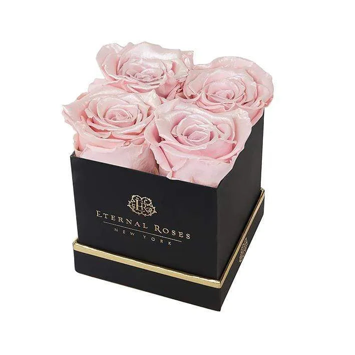 Eternal Roses® Gift Box Black / Pearly Pink Lennox Small Gift Box - Classic Collection