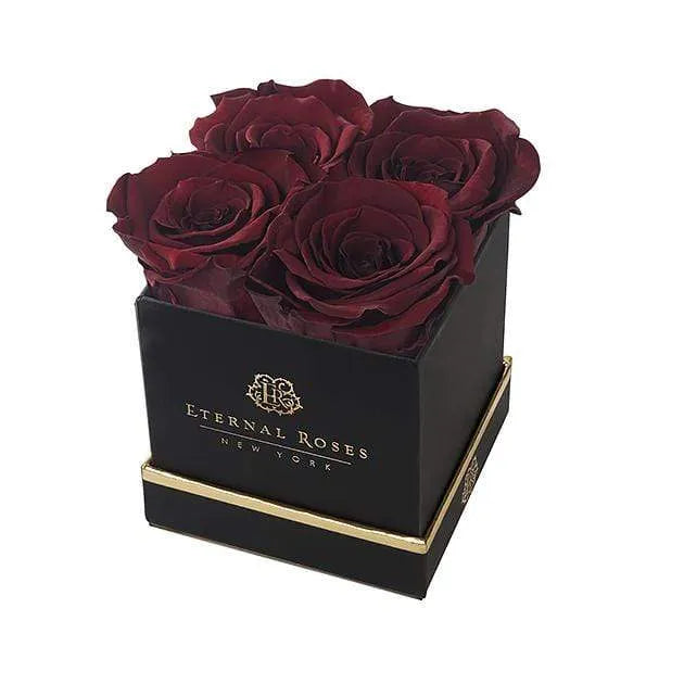 Eternal Roses® Gift Box Black / Wineberry Lennox Small Gift Box - Classic Collection