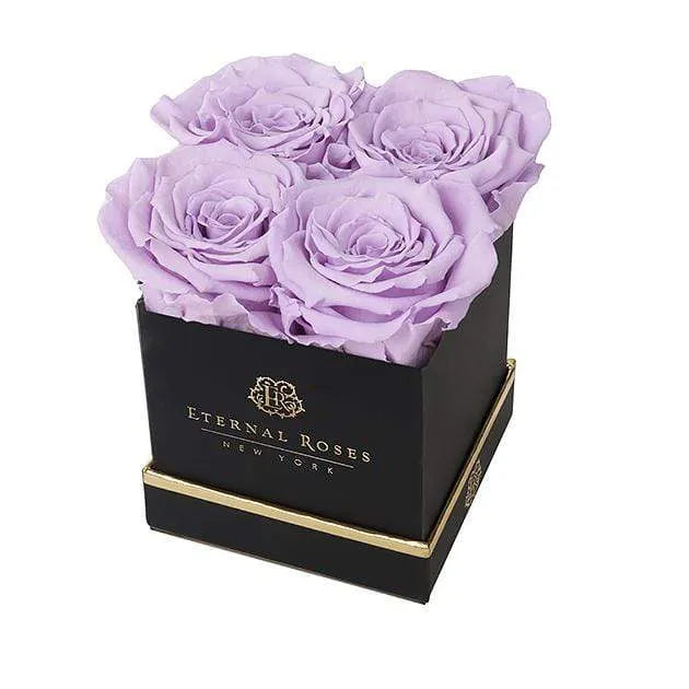 Eternal Roses® Gift Box Black / Lilac Lennox Small Gift Box - Classic Collection