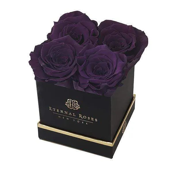 Eternal Roses® Gift Box Black / Plum Lennox Small Gift Box - Classic Collection