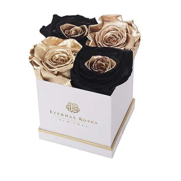 Eternal Roses® Gift Box White / Midnight Gaze Lennox Small Gift Box - Classic Collection