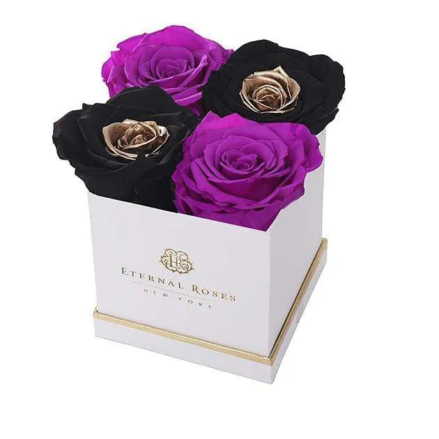 Eternal Roses® Gift Box White / Eye of the Tiger Lennox Small Gift Box - Classic Collection