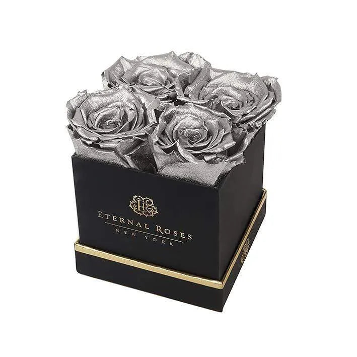 Eternal Roses® Gift Box Black / Silver Lennox Small Gift Box - Classic Collection