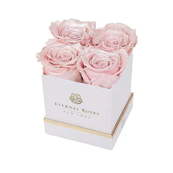 Eternal Roses® Gift Box White / Pearly Pink Lennox Small Gift Box - Classic Collection