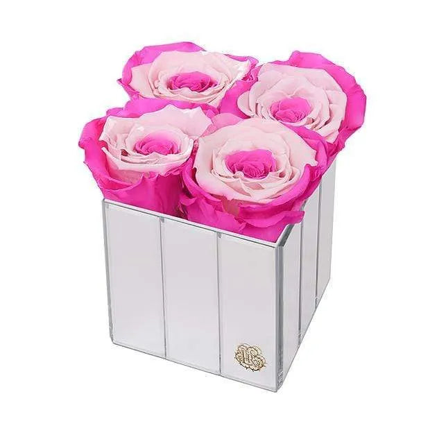 Eternal Roses® Gift Box Fuschia Lily Lexington Small Forever Roses Gift Box