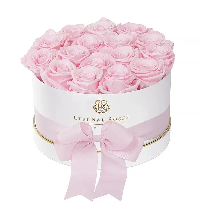 Eternal Roses® Gift Box White / Pink Martini Luxury Roses Empire Gift Box - Small