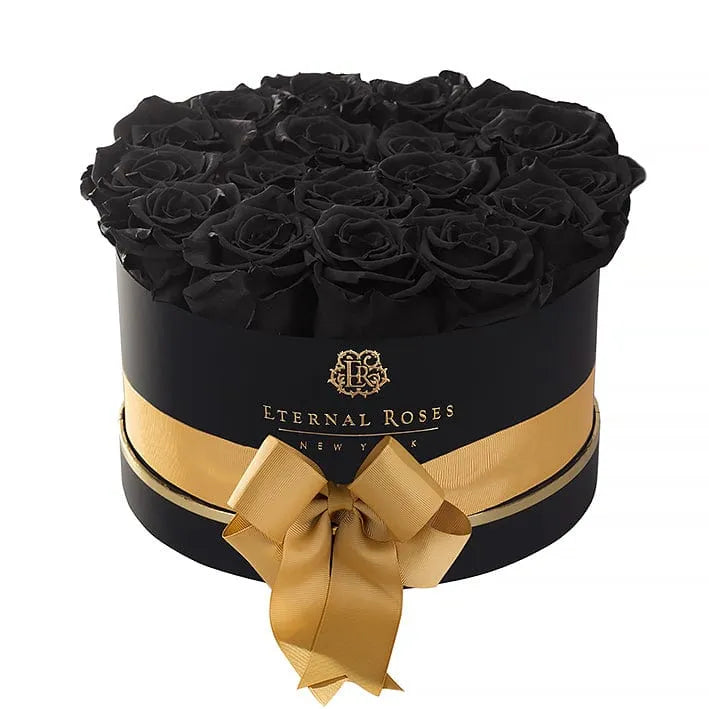 Eternal Roses® Gift Box Black / Midnight Luxury Roses Empire Gift Box - Small