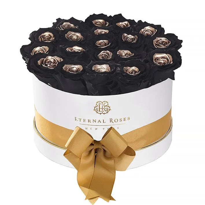 Eternal Roses® Gift Box White / Starry Night Luxury Roses Empire Gift Box - Small