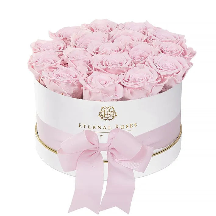 Eternal Roses® Gift Box White / Blush Luxury Roses Empire Gift Box - Small