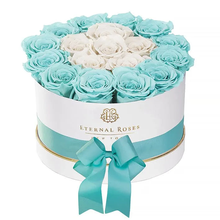Eternal Roses® Gift Box White / Ocean Breeze Luxury Roses Empire Gift Box - Small