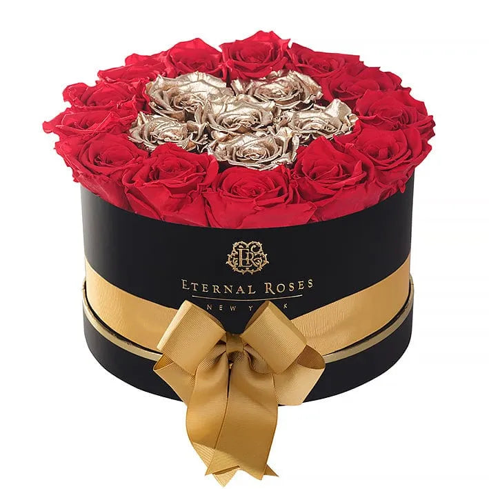 Eternal Roses® Gift Box Black / Be Mine Luxury Roses Empire Gift Box - Small