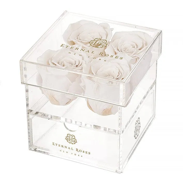 Eternal Roses® Gift Box Madison Four Rose Keepsake Gift Box