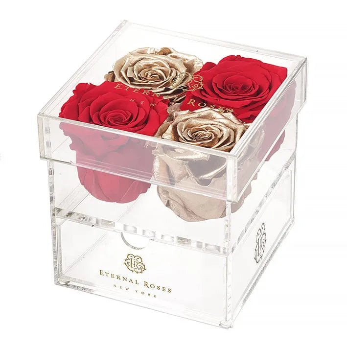 Madison 4 Rose Keepsake Gift Box | Madison Gift Box Four Rose – Eternal ...