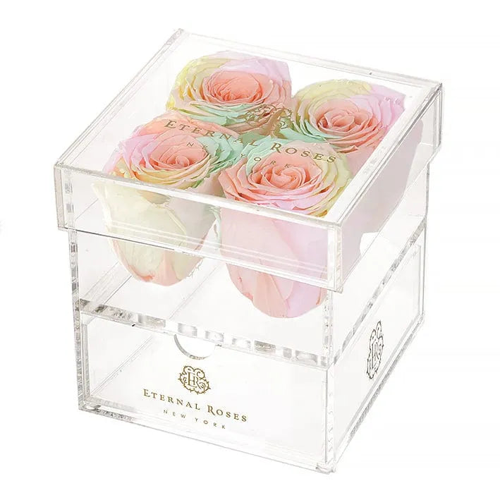 Eternal Roses® Gift Box Madison Four Rose Keepsake Gift Box